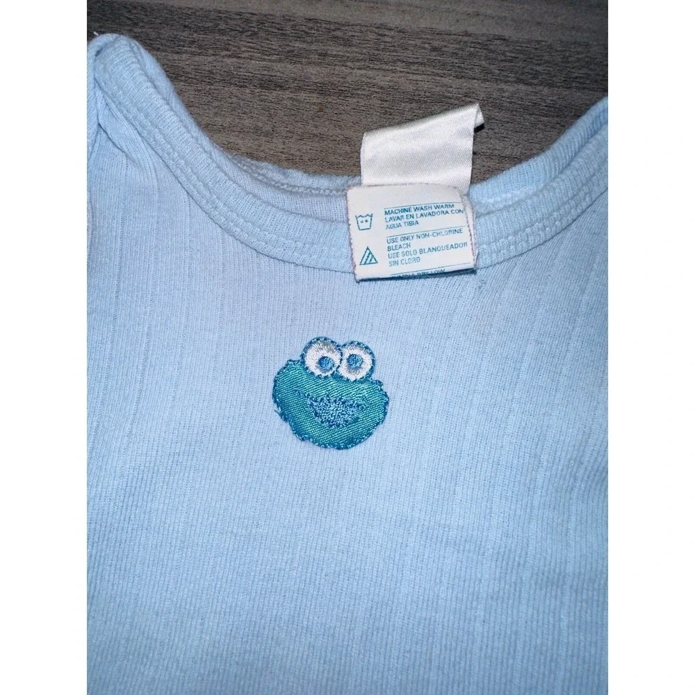 Sesame Street bodysuit seasme pin